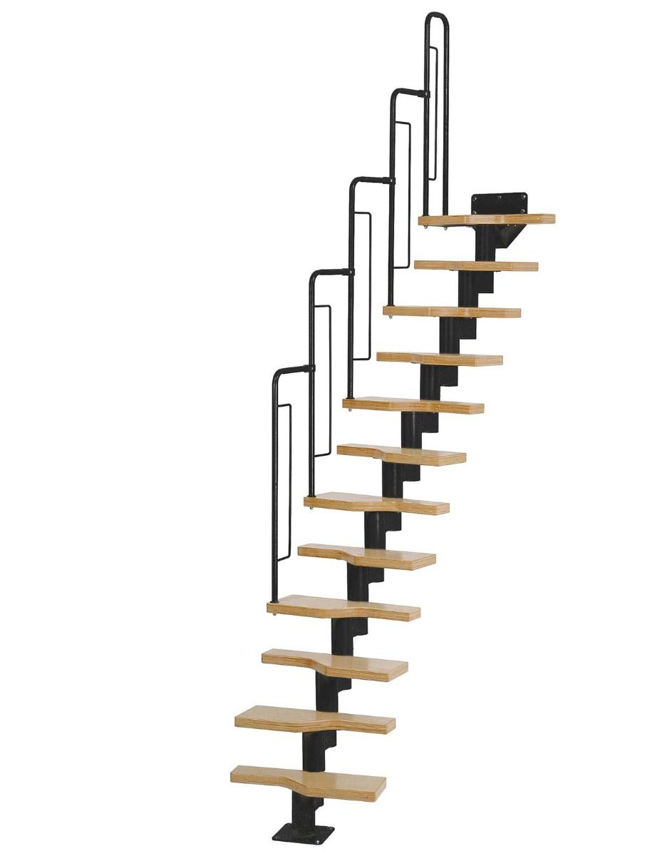 DOLLE Graz Flexible Space-Saving Staircase – Easy Assembly and
